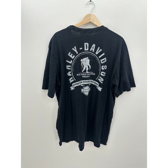 Harley Davidson Wounded Warrior Project Operation Personal Freedom T-Shirt XL - Picture 2 of 6
